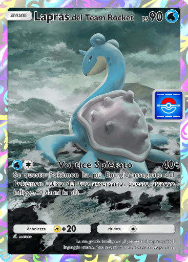 Lapras del Team Rocket