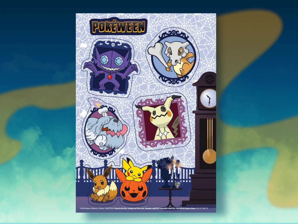 Adesivi Pokéween Play! Pokémon