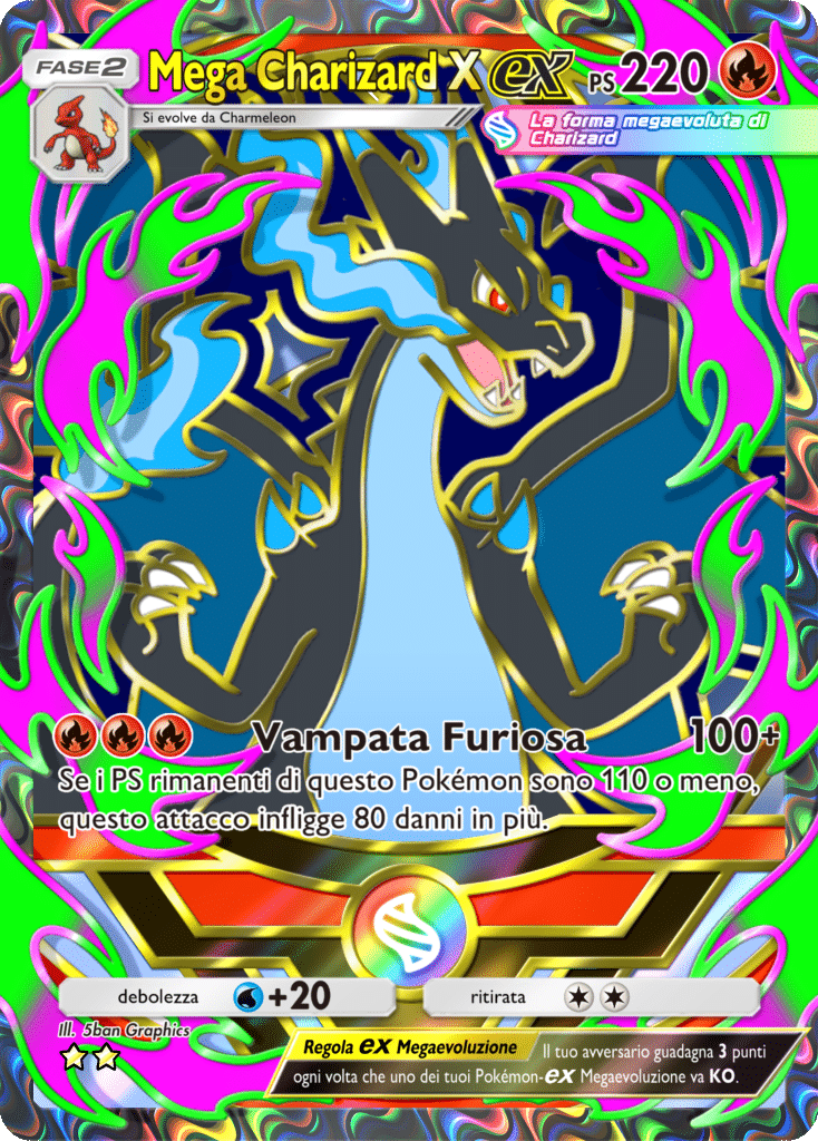 Mega Charizard X-ex 