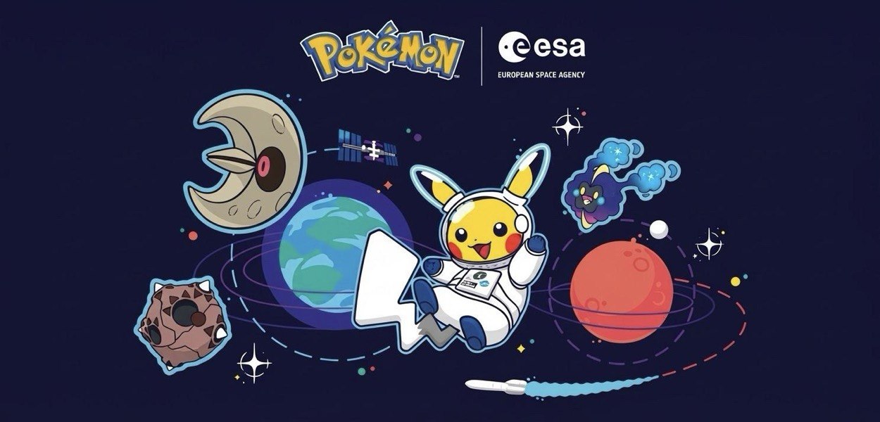 Pikachu sulla Stazione Spaziale: annunciata la collaborazione tra Pokémon ed ESA