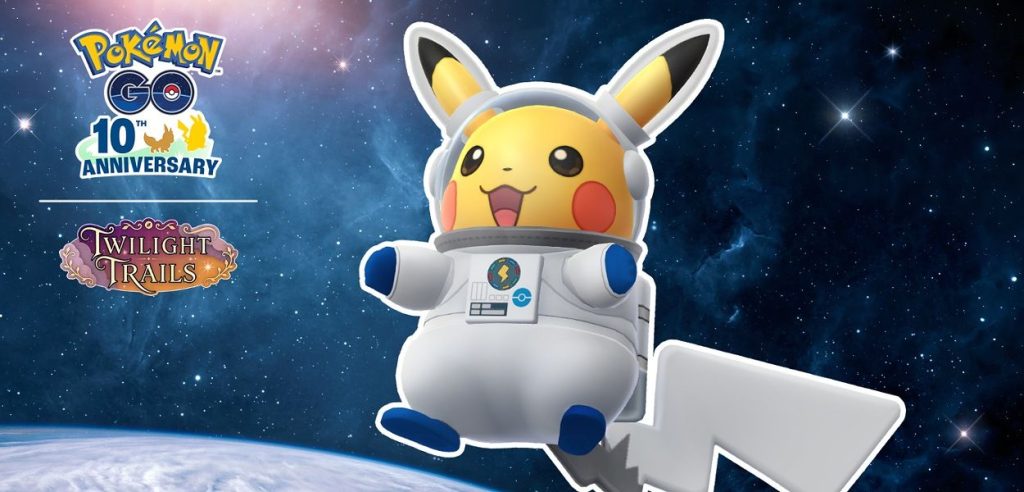 Pokémon GO Pikachu astronauta