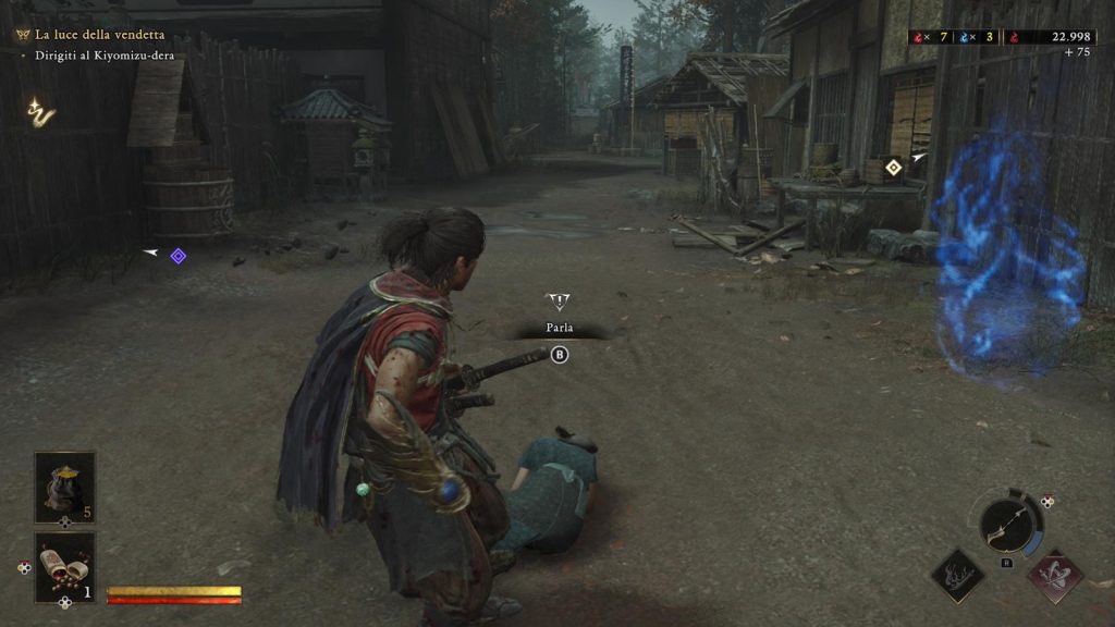 attività secondarie onimusha way of the sword