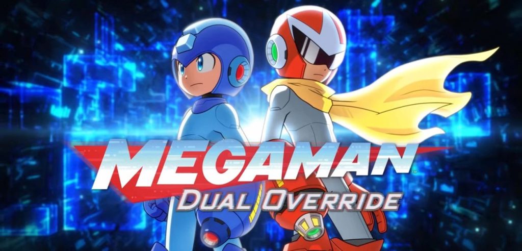 copertina mega man dual override
