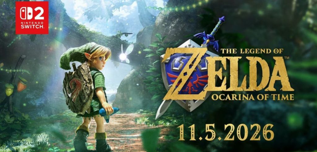 copertina the legend of zelda ocarina of time switch 2