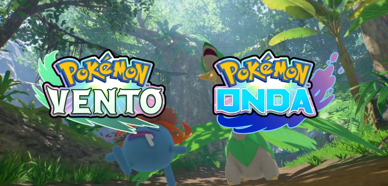leak pokémon vento e onda personaggi e mappa