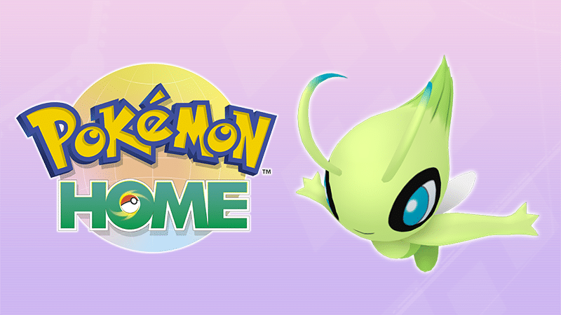 Celebi Pokémon HOME
