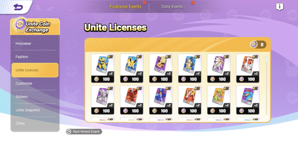 Licenze Unite