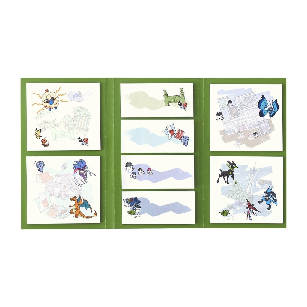 Set di post-it, collezione di Leggende Pokémon: Z-A, Pokémon Center