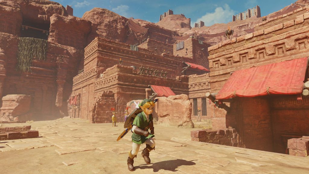 The Legend Of Zelda Ocarina Of Time villaggio gerudo
