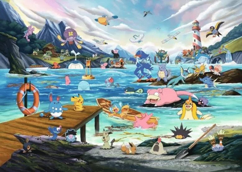 Vaporeon and Temperate Marine