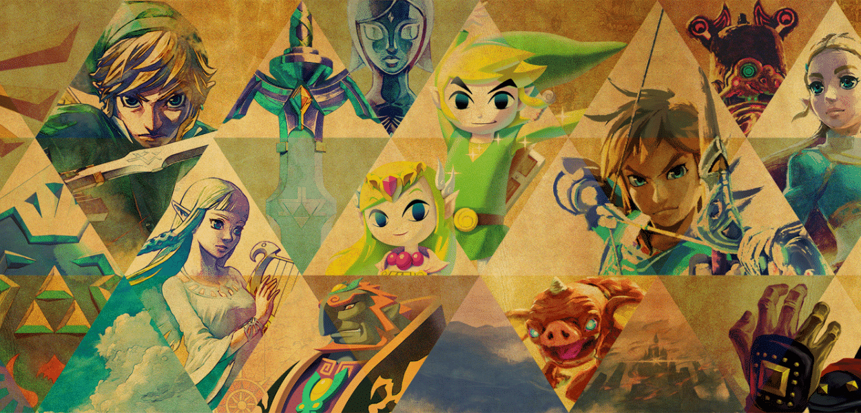 the legend of zelda copertina timeline